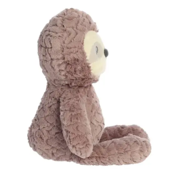 ebba Huggy Collection 13" Sloane Sloth Brown Stuffed Animal image {2}