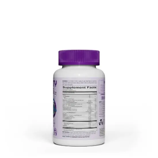 SmartyPants Toddler Formula Multivitamin Gummies - Grape, Blueberry, & Orange - 70ct image {4}