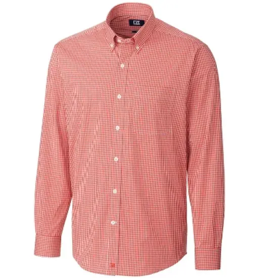 Cutter & Buck Mens Anchor Gingham Shirt image {9}