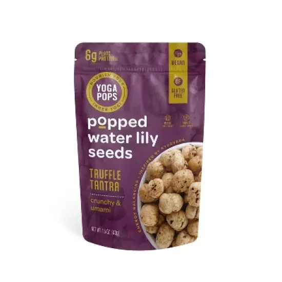 Yoga Pops Popped Water Lily Seed Snack Truffle Tantra - 1.5oz image {3}