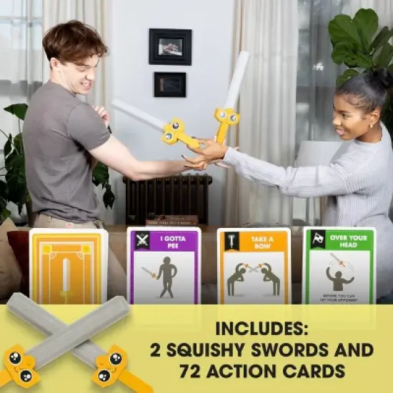 Exploding Kittens Let's Hit Each Other With Fake Swords Party Game image {4}