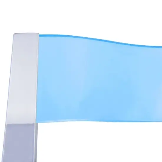 LeisureMod Menno Folding Dining Chair with Stainless Steel Frame, Compact and Durable Design for Kitchen, Balcony, Patio, Garden, Office, or Event Use image {8}