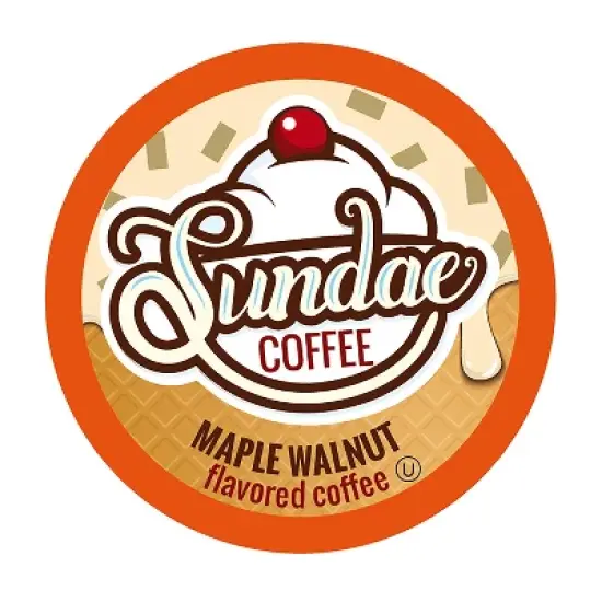 Sundae Ice Cream Flavored Coffee Pods, 2.0 Keurig K-Cup, Maple Walnut, 48  Count image {11}
