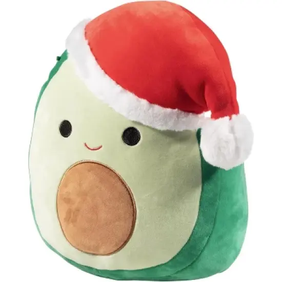 Squishmallows Original 12-Inch Austin The Avocado w Red Hat- Official Jazwares Plush - Collectible Stuffed Animal Toy - Gift for Kids, Girls & Boys image {2}
