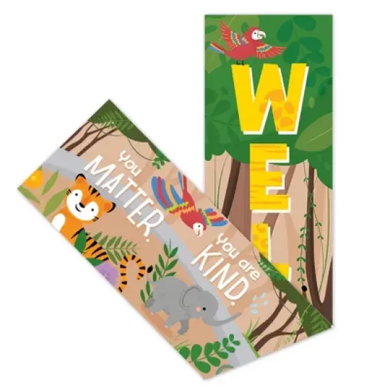 Creative Teaching Press&reg; Jungle Friends Welcome Banner, 8"W x 39"H, Pack of 2 image {3}