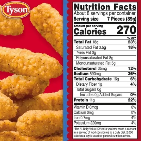 Tyson Any'tizers Homestyle Chicken Fries - Frozen - 26.5oz image {6}