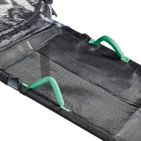 HomeStock 7ft Round Trampoline Combo with Jumping Mat ramp image {6}