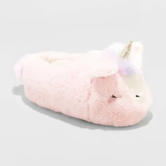 Kids' Jaslynn Unicorn Slippers - Cat & Jack&trade; Pink image {4}