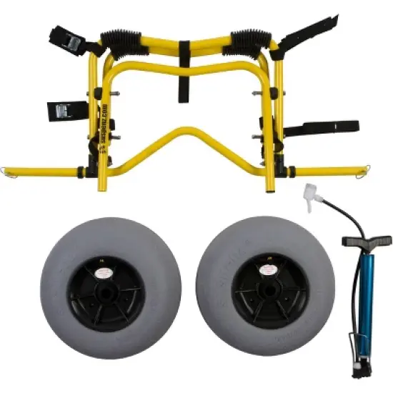 Suspenz DLX Beach Cart with Balloon Wheels, Flat Platform image {1}