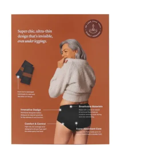 Hazel High & Dry Briefs Disposable Incontinence & Postpartum Underwear image {1}