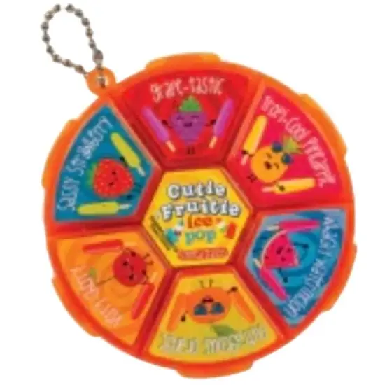 Cutie Fruitie Fun! Scented Eraser Wheel (8 Pack) - Sassy Scents Sparkling Colors image {2}