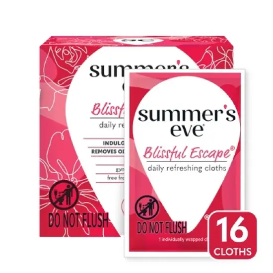 Summer's Eve Blissful Escape Feminine Cleansing Wipes image {9}