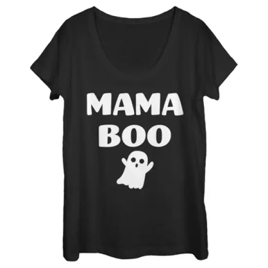 Women's Lost Gods Halloween Mama Boo Scoop Neck image {3}