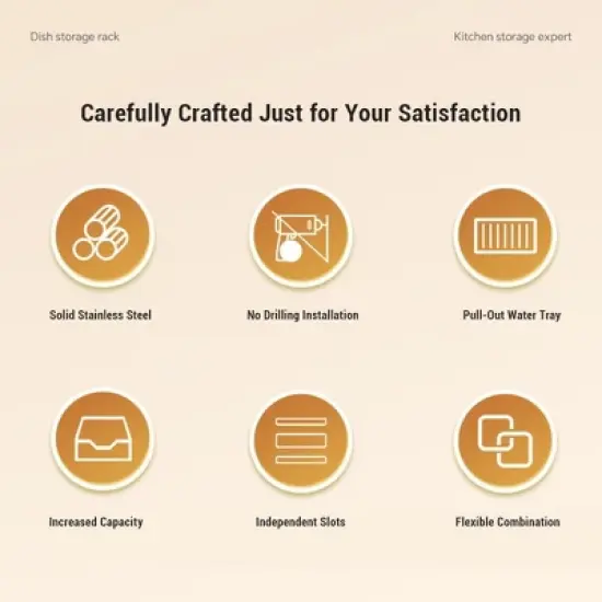 Pull Out Cabinet Organizer for Kitchen Cabinets, Stainless Steel Sliding Drawers, Peel and Stick Slide Out Pantry Shelves Organizers and Storage image {6}