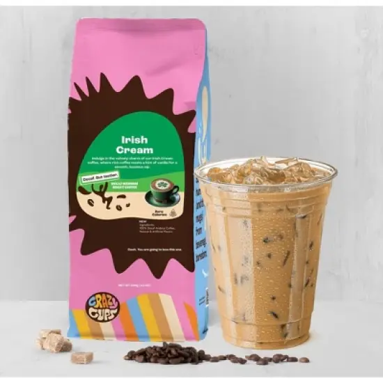 Decaf Irish Cream Flavored Ground Coffee image {4}