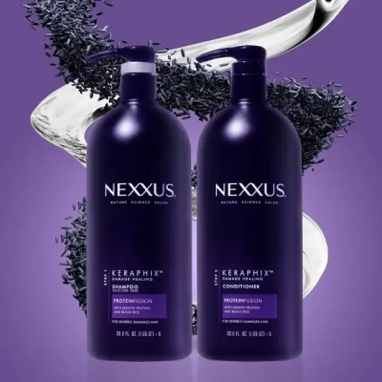 Nexxus Keraphix Shampoo For Damaged Hair image {3}