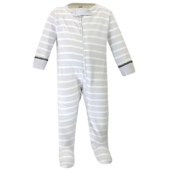 Touched by Nature Baby Boy Organic Cotton Zipper Sleep and Play 3pk, Boho Fox image {2}