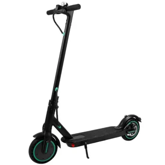 Topteng Adult Folding Electric Scooter - Black: 350W Motor, 21.8 Mile Range, 18.6 MPH image {7}