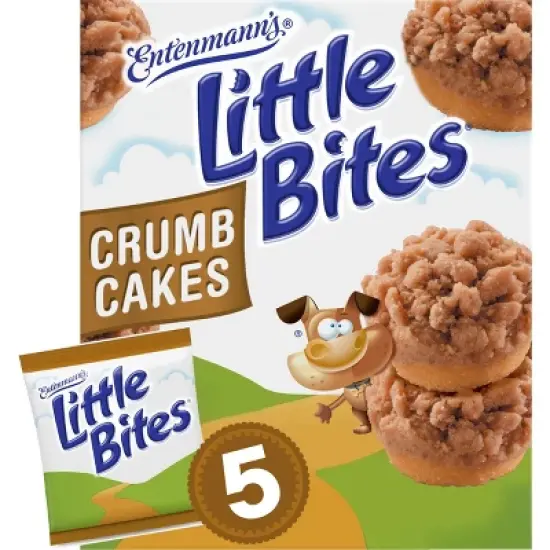 Entenmann's Little Bites Crumb Cake Muffins - 8.75oz/5ct image {10}