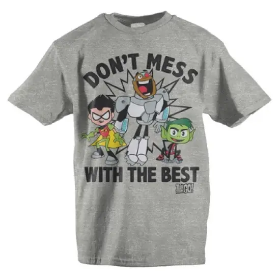 Youth Boys Teen Titans Go TShirt Superhero Clothing image {2}