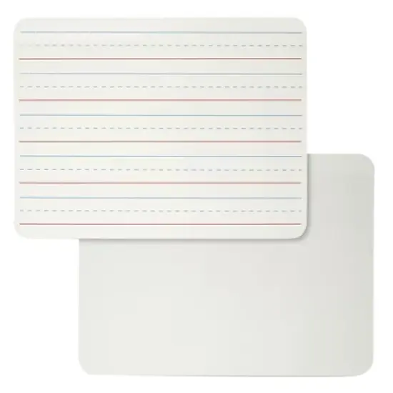 Charles Leonard Dry Erase Board - Two Sided Magnetic; Plain/Lined image {2}