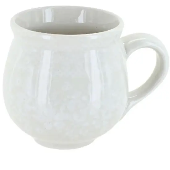 Blue Rose Polish Pottery K090  Manufaktura Bubble Mug image {28}