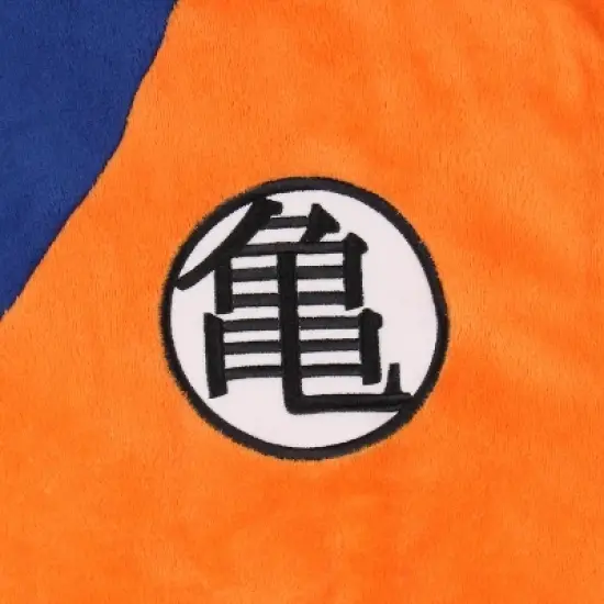 Dragon Ball Z Goku Adult Fleece Hooded Bathrobe for Men And Women Costume Robes image {1}