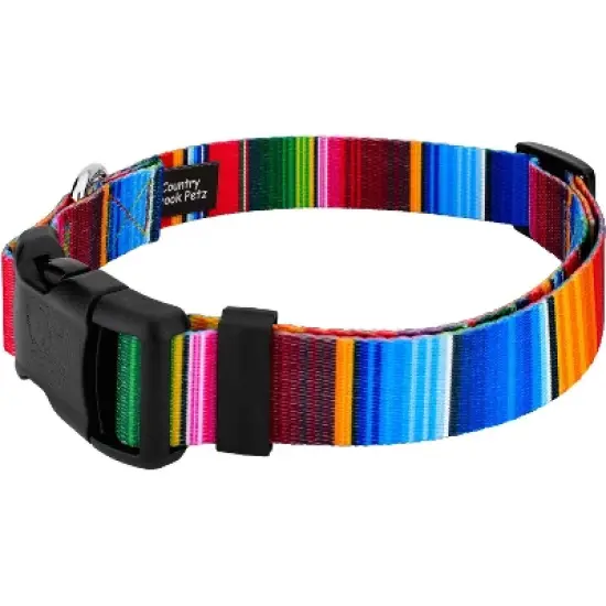 Country Brook Petz Deluxe Serape Dog Collar and Leash image {1}