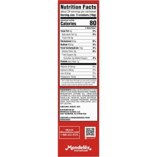 RITZ Crackers Summer Sunkissed - 13.7oz image {10}