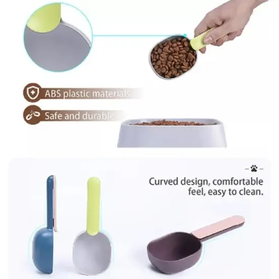 Kitcheniva Pet Food Scoop With Clip Handle image {2}