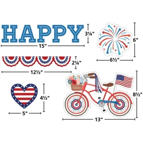 Teacher Created Resources&reg; Patriotic Create & Decorate Quick Kit image {1}