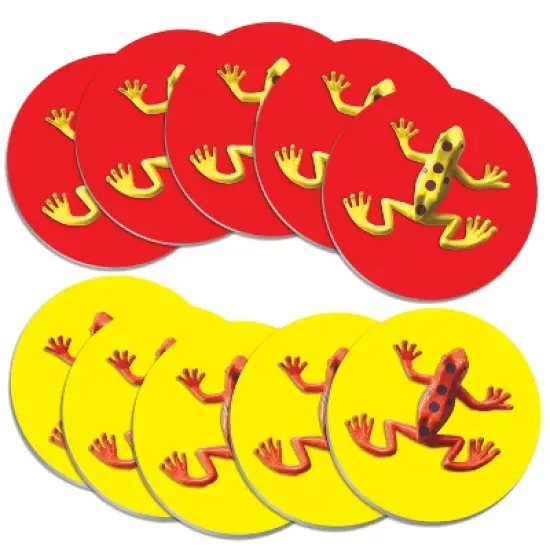 Sensational Math Froggy Ten-Frame Floor Mat image {1}