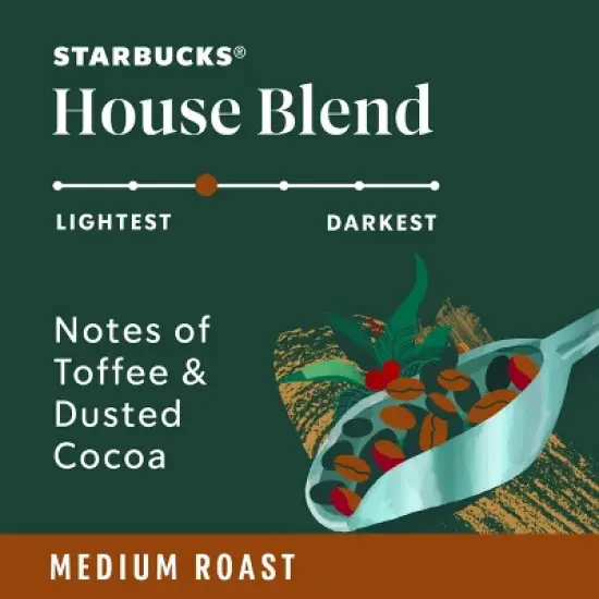 Starbucks Keurig House Blend Medium Roast Coffee Pods image {5}
