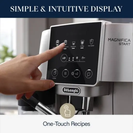 De'Longhi Magnifica Start Automatic Coffee Espresso Machine with Milk Frother image {2}