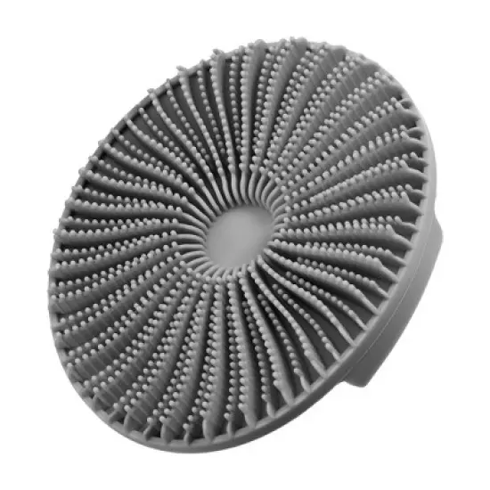 Unique Bargains Circle Silicone Scrubber Bath Brush image {7}