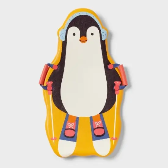 36" Character Foam Sled Penguin - Sun Squad&trade;: Polyethylene, 150 lb Capacity image {1}