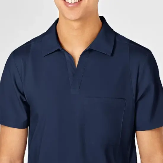 Wink W123 Men's Collar Scrub Top image {3}