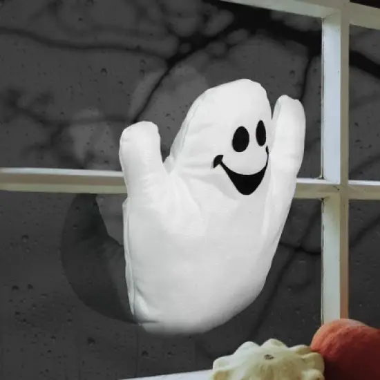 Northlight Ghastly Ghost 3-D Halloween Window Decoration - 10" image {5}