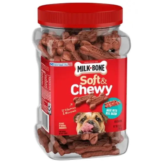 Milk-Bone Soft & Chewy Bacon Flavor Dog Treat - 25oz image {4}