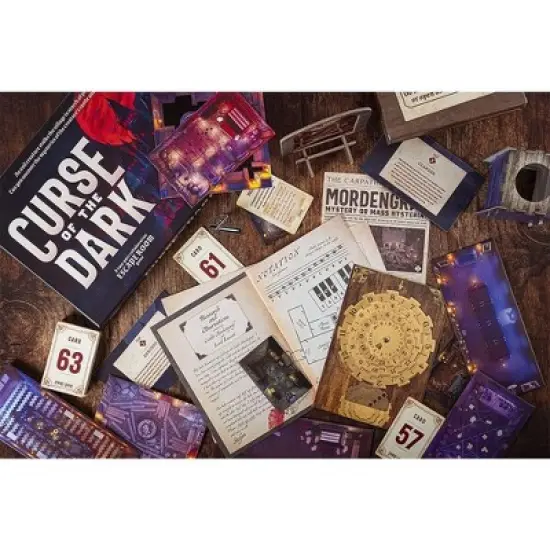 Professor Puzzle USA, Inc. Curse of the Dark Escape Room Game image {3}