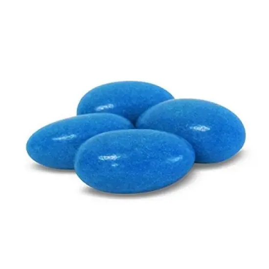 Dark Blue Jordan Almonds by It's Delish &ndash; 3.5 lbs Jumbo Container image {1}
