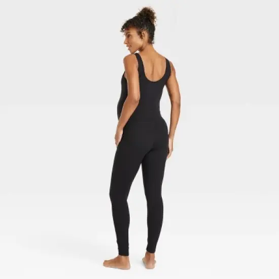 Sleeveless Long Unitard Maternity Bodysuit - Isabel Maternity by Ingrid & Isabel&trade; image {1}