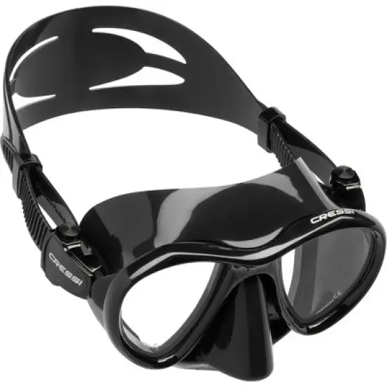 Cressi Adult Free Diving Photographer Low Volume Mask with Silicone Skirt- Metis Quality Since 1946 image {5}