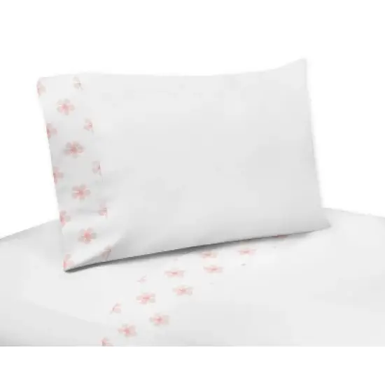 Watercolor Floral Bedding Set Burgundy Wine/Pink - Sweet Jojo Designs image {3}