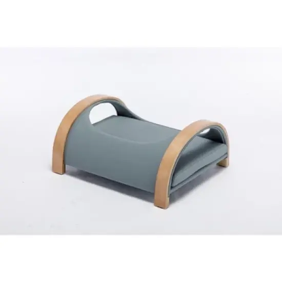 Lily Medium Size Scratch Resistant PU Cushion Cat Scratch Beds With Solid Wood Frame-Maison Boucle image {4}