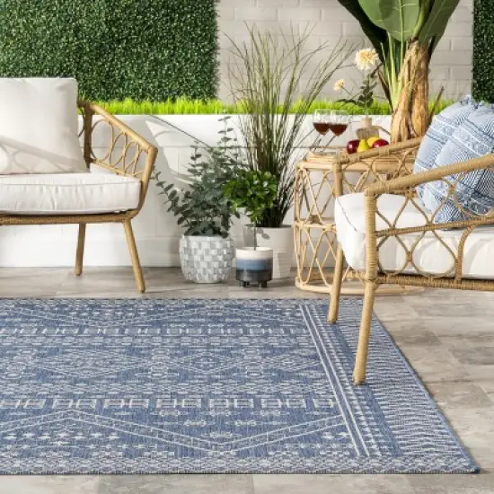 nuLOOM Kandace Bohemian Indoor and Outdoor Area Rug image {7}