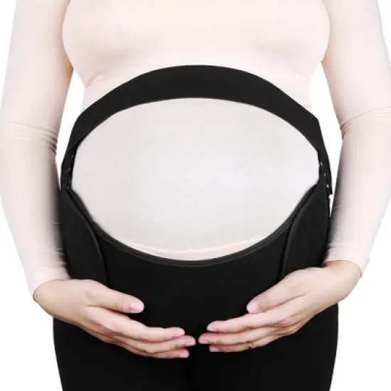 Unique Bargains Maternity Antepartum Belt Pregnant Women Abdominal Support Waist Belly Band Back Brace image {9}