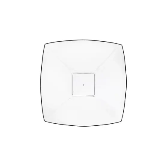 Posh Setting Square Fancy Clear Serving Bowl - 16 oz. - 4 Pack image {7}