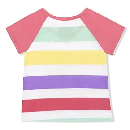 Fred Rogers Girl's Daniel Tiger Striped Raglan Shirt for toddler image {2}