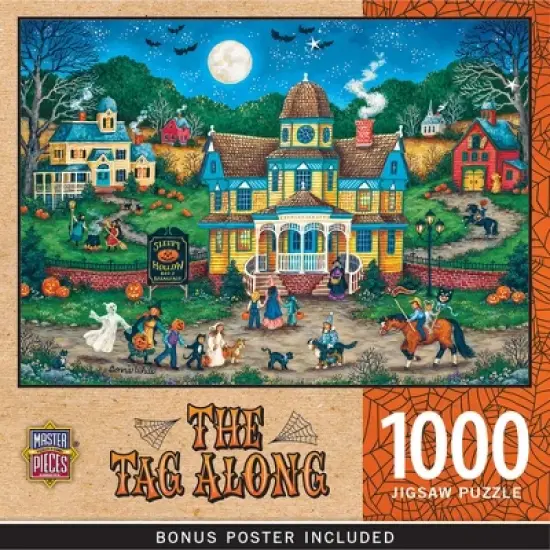 MasterPieces 1000 Piece Halloween Jigsaw Puzzle - The Tag Along image {1}